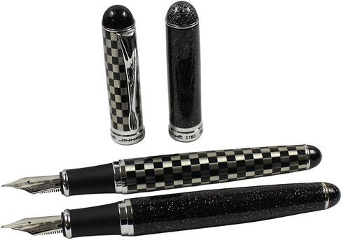 قلم حبر Gullor Advanced Jinhao متوسط ​​X750 بنمط السماء الليلية السوداء in Kuwait