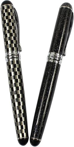 قلم حبر Gullor Advanced Jinhao متوسط ​​X750 بنمط السماء الليلية السوداء in Kuwait