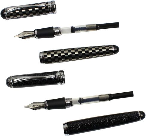 قلم حبر Gullor Advanced Jinhao متوسط ​​X750 بنمط السماء الليلية السوداء in Kuwait