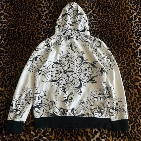 Meiweileya Women's Y2k Grunge Skull Graphic Zip Up Hoodies Emo Goth Skeleton Jacket Long Sleeve in Saudi Arabia
