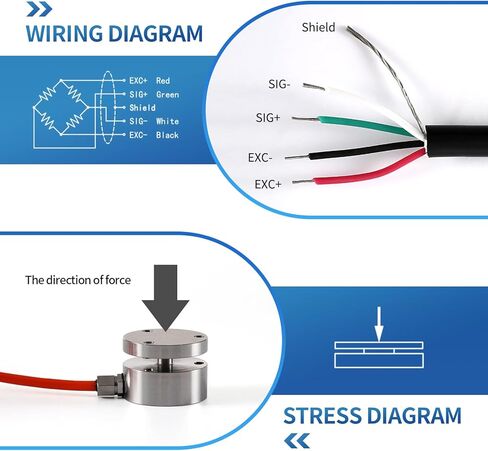 Load Cell with Amplifier Readout Display Weighing Sensor Transmitter Test Compression Force Weight Pressure Output 0-5V 0-10V 0-20mA (0-200KG with Amplifier) in Saudi Arabia