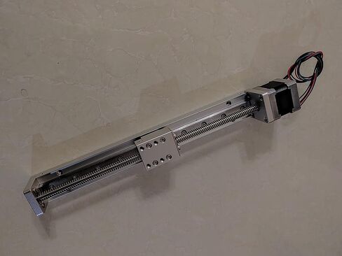 المحرك الخطي المرحلة الخطية دليل الشرائح الصغيرة CNC المسمار الرصاص طاولة الحركة بمحركات نيما 14 محرك متدرج (200 مللي متر) in Kuwait