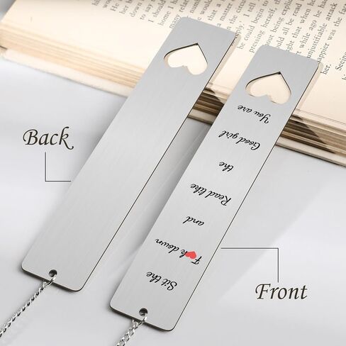Bible Verse Metal Bookmark Gift - Christening Bookmarks Gifts for Women Men Inspirational Baptism Birthday Gift for Book Lovers Bookworms Book Club Religious Reading Gift in Kuwait