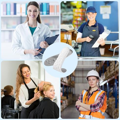 زوجان من النعال السحابية 4D للرجال - نعال داخلية ناعمة من الإسفنج الذكي - زخرفة مريحة للغاية لتناسب النعال الداخلية مع دعم القوس لتخفيف آلام القدم وتقليل التعب (US M 7.5-10.5) in Kuwait