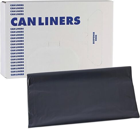 بطانات العلب الصناعية ذات الكثافة المنخفضة الخطية من Boardwalk، 56 جالونًا، 1.3 مل، 43 × 47، رمادي، 100/كرتون in Kuwait