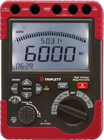 Triplett MG600 High Voltage Insulation Resistance Tester / Megohmmeter in Saudi Arabia