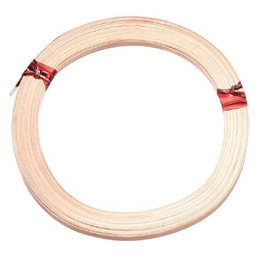 PATIKIL Flat Copper Wire, 1 Roll 32Gauge/0.2x3mm 6m/19.69ft Bendable Flat Craft Wire for Jewelry DIY Making Earring Beading Garden Plants, Copper
