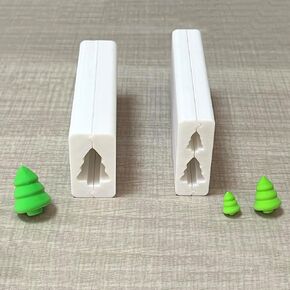 SPANSEE 2 PCS Round Shape Polymer Clay Bead Roller, Bead Maker, Bead Roller Tool, Clay Roller, Modelling Clay Making Tool, Helps You Make Round Shape Beads in 5 Sizes