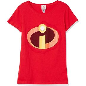 Fifth Sun Incredibles Logo Girl's Solid Crew Tee