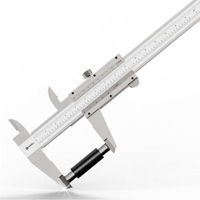 Vernier Caliper Digital 6 Inch HARDELL Stainless Steel Caliper Measuring Tool Inside Outside Depth and Step Measurement 0.001"/0.02mm High Precision Durable Slide Micrometer