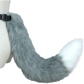 Fluffy Faux Fur Wolf Fox Tail Animal Tail Cosplay Fancy Dress Anime Dress Up Party Accessories