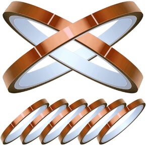 50mm x 28m(90ft) High Temperature Tape High Temp Tape Polyimide Heat Resistant Tape Thermal Tape Kapton Tape for Masking/Solder / 3D Printers/Battery