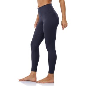 Colorfulkoala Women's Buttery Soft High Waisted Yoga Pants 7/8 Length Leggings (XL, True Navy)