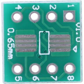 100PCs SOP8 SSOP8 to DIP8 TSSOP8 DIP SMD to Inline Adapter Board Converter Module for Printed Circuit Board