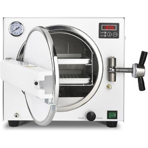 معدات مختبر آلة البخار ذات درجة الحرارة العالية والضغط العالي STE 18L 900W مع إطار من الفولاذ المقاوم للصدأ 304، 121 درجة مئوية/134 درجة مئوية ودرجتي حرارة للاختيار in Kuwait