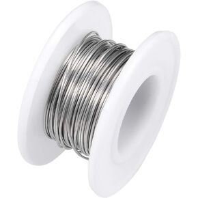 uxcell 0.6mm 22AWG Heating Resistor Wire Wrapping Nichrome Resistance Wires for Heating Elements 16ft