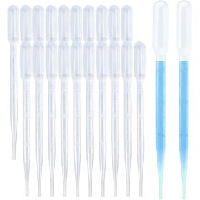 200 PCS 3ml Disposable Pipette, Pipettes Dropper for for Essential Oils, Resin, Crafts, Labs, Kids Activities - Droppers, Plastic Pipettes