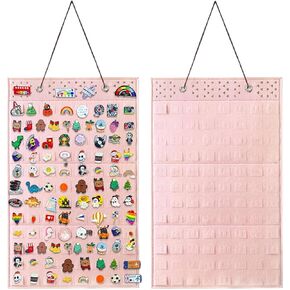 Collector Pin Board,Pin Collections Storage Holder,Enamel Pin Hanging Display Board,Pin Board For Pins Collection,Pin Holder Display For Wall,Enamel Pin Organizer Display Case(96 Slots,Black)