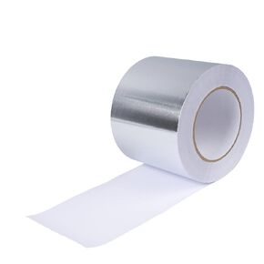 Vent Systems 2" Inch x 33 Ft / 11 Yards Universal Aluminum Foil Tape - Strong Metal Adhesive for Insulation, Heavy Duty Ductwork - Waterproof, Low/High Temp HVAC Vent Hose, and Dryer Leak Repair Tape