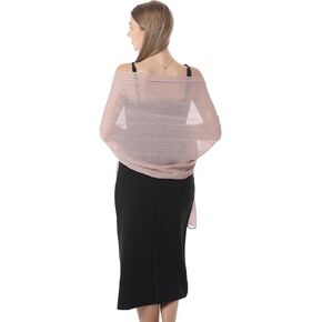 Women's Shawls and Wraps for Evening Dresses Sparkling Wedding Scarf Bridesmaid Scarves