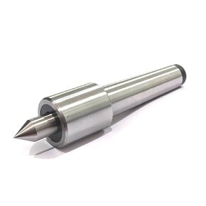 Small Slim Body Precision revolving Live Center for Conventional Lathe Machines Under 10 Micron Run-Out & 1500-1800 RPM (MT2)