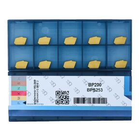 GTN-3 (SP300) CNC Grooving Carbide Inserts Steel Fit for SPB326/332 Lathe Grooving Metal Lathe Cutting Tools, 10pcs