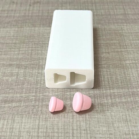 SPANSEE 2 PCS Round Shape Polymer Clay Bead Roller, Bead Maker, Bead Roller Tool, Clay Roller, Modelling Clay Making Tool, Helps You Make Round Shape Beads in 5 Sizes in Saudi Arabia