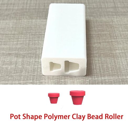SPANSEE 2 PCS Round Shape Polymer Clay Bead Roller, Bead Maker, Bead Roller Tool, Clay Roller, Modelling Clay Making Tool, Helps You Make Round Shape Beads in 5 Sizes in Saudi Arabia