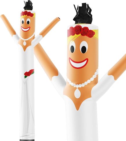 LookOurWay Air Dancers Inflatable Tube Man Attachment - 10 Feet Tall Wacky Waving Inflatable Dancing Tube Guy for Business Promotion (Blower Not Included) - Restaurant and Food Themed - Chef in Saudi Arabia