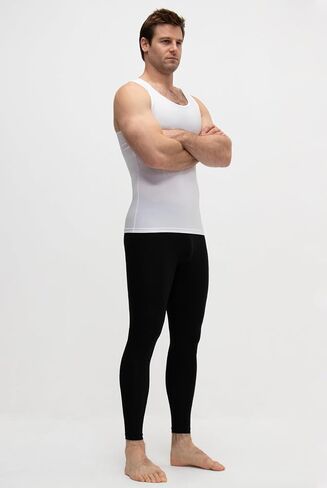KISTA 3 Pack Men's Cool Dry Compression Sleeveless Tank Top, Sports Running Basketball Workout Base Layer in Saudi Arabia