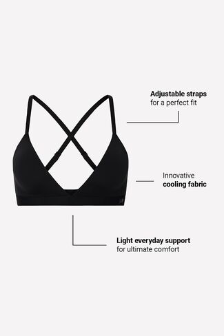 YITTY Smoothed Reality Triangle Bralette in Saudi Arabia