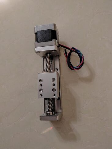 المحرك الخطي المرحلة الخطية دليل الشرائح الصغيرة CNC المسمار الرصاص طاولة الحركة بمحركات نيما 14 محرك متدرج (200 مللي متر) in Kuwait