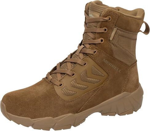 حذاء Merrell الرجالي Fullbench التكتيكي المقاوم للماء بسحاب مقاس 8 بوصات عسكري in Saudi Arabia