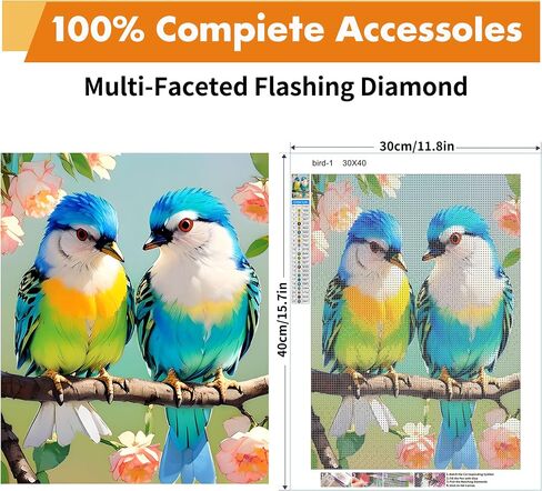 Yeadiffy Diamond Art Painting Kits for Adults Diamond Art Kits for Adults Beginners,5D Translucent Gems Diamond Painting,DIY Full Drill Diamond Painting Gem Art and Crafts 12x16inch (Glass Flower) in Saudi Arabia