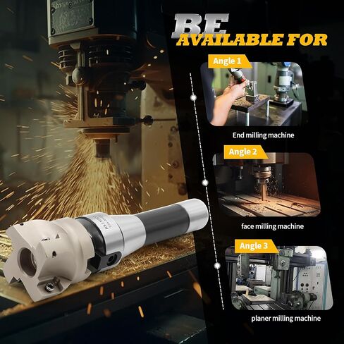 R8 عرقوب FMB22 7/16-20UNF شجرة مطحنة الوجه، 400R 50 مم نهاية طحن شل القاطع، 10 قطع APMT1604 كربيد إدراج وT15 وجع in Saudi Arabia