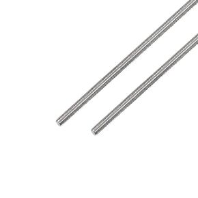 3/8"-16 Fully All Threaded Rod & Studs, 12" Length, 304 Stainless Steel Right Hand Thread Screw for Furniture Anchor Bolts, Clamps, Hangers and U-Bolts 2 Pack