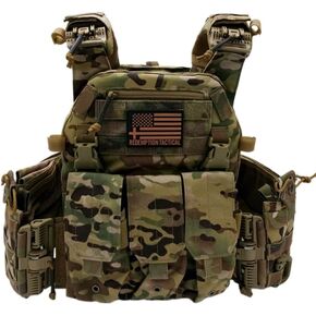 Redemption Tactical Archangel 2.0 Tactical Vest with Zippered Flatpack and Side Cummerbund Pockets