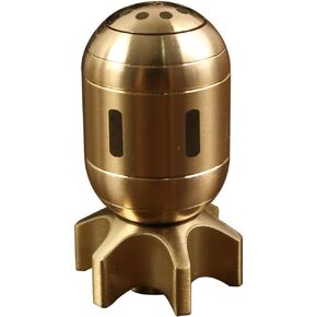 1PCS Missile Figurines Detachable Rotating Missile Statue Brass Figurine Funny Torpedo Decorated Statue Office Home Bookshelf Display Case Decoration Brass Figurines Home Decor