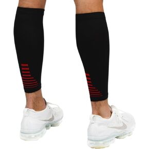 Fittest Pro Calf Compression Sleeves and Leg Wraps for Shin Splint Support, Pain Relief for Running, Basketball, Cycling