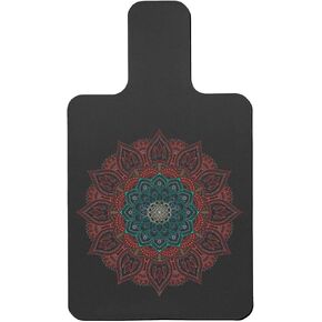 Non-Slip Pilates Reformer Mat Cover for Pilates Reformer Machine Equiment Extra Thick 1.5mm, 39 * 24inch,Mandala Flower Pantern