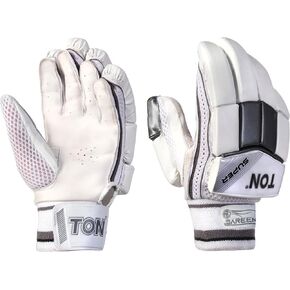 SS TON Super Cricket Batting Gloves, (Adult, Boys and Youth Size), Right Handed