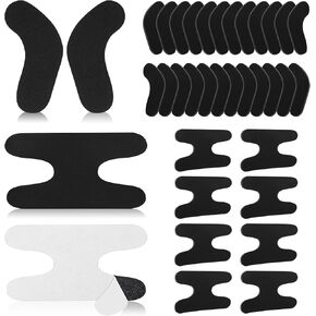 32 Pcs Ski Snowboard Boots Fitting Pads Foam Padding, 12 Pair Self Adhesive J Bar Boot Fitting Pads, 4 Pair Ski Boot Fitting Ankle Wrap Pads Boot Inserts to Reduce Heel Lift Ankle Blisters