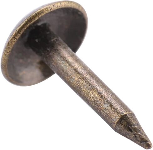 100pcs Thicken Iron Nails Fasteners Set, 6 * 12mm, & Reliable, Ideal for Wooden Furniture, Doors, and Crafts (6 * 12MM) in Saudi Arabia