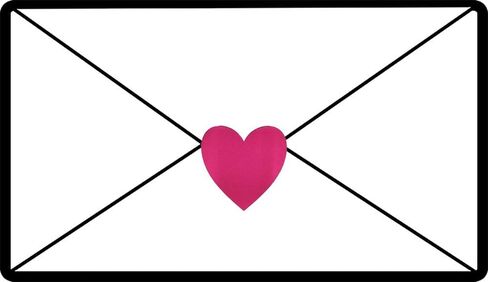 White Heart Stickers Valentine's Day Crafting Scrapbooking 1.5 Inch 500 Adhesive Stickers in Saudi Arabia