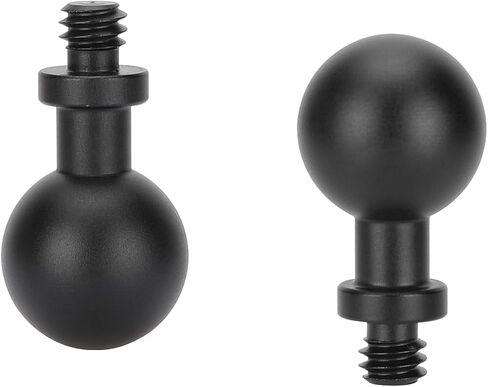 CAMVATE 17mm Ball to 1/4"-20 Screw Mount for Cameras (2-Pack) - 3495 in Saudi Arabia