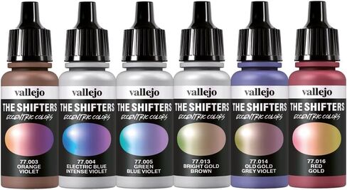 Vallejo 77.092 The Shifters Galaxy Dust، أسود، أخضر، فضي، فيروزي، أكريليك in Kuwait