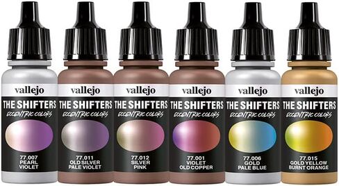 Vallejo 77.092 The Shifters Galaxy Dust، أسود، أخضر، فضي، فيروزي، أكريليك in Kuwait