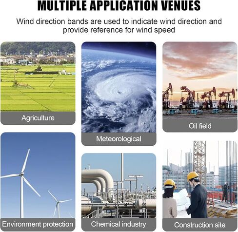 Shudyear Wind Socks for Outside Heavy Duty,Wind Direction Indicators for Outdoors Airport Farm & Park,Good Reflective Effect Thickened Waterproof (Orange White) 30" in Saudi Arabia