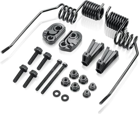 860201728 ماكينات خدش الجليد - ماكينات خدش الجليد على شكل قضبان زنبركية مثبتة على الجليد متوافقة مع Ski-Doo تناسب طرازات REV G4 REV-XM وREV-XP Chassis Summit 860201140 860201761 in Kuwait