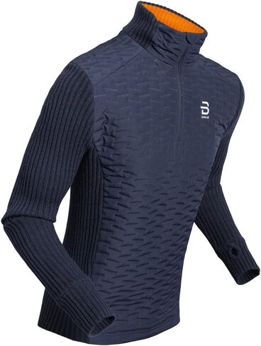 B DÆHLIE Daehlie Men's Comfy Half Zip 2.0 Sweater - Insulated Pullover Sweatshirt in Saudi Arabia